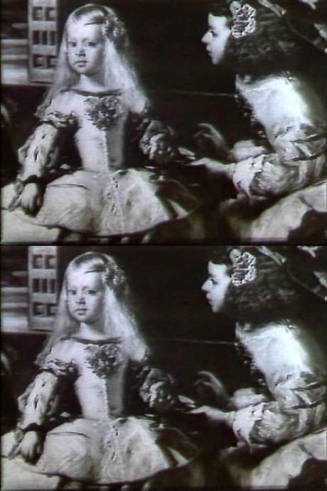 An essay investigates illusionism, mirrors and perception through a reading of Velázquez’s Baroque masterpiece Las Meninas. Downey reenacts the painting’s tableau, re‑articulates its perspective, and highlights spatial dynamics and tension between viewer and subject, while relating the work to Spain’s 17th‑century political context.